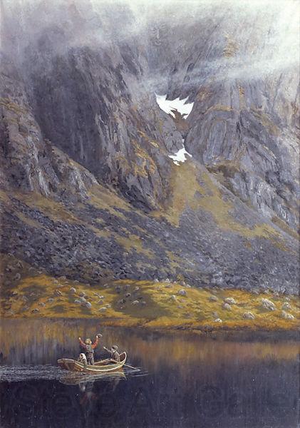 Theodor Kittelsen Ekko Norge oil painting art